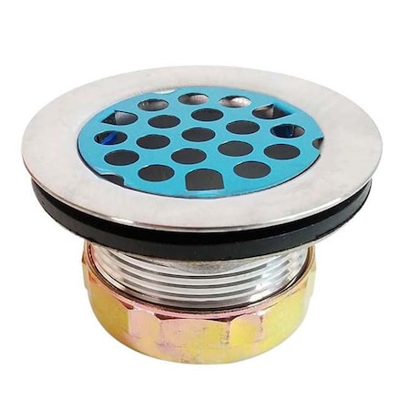 Thrifco Plumbing 2-1/2 Inch 'Flat-Style' Junior Bar Sink Strainer 4400413